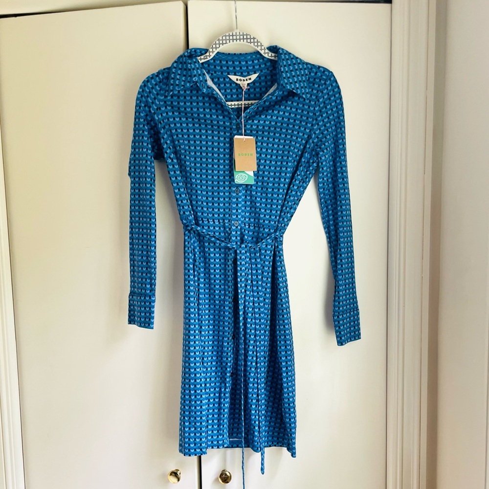 NWT Boden collar dress size 2